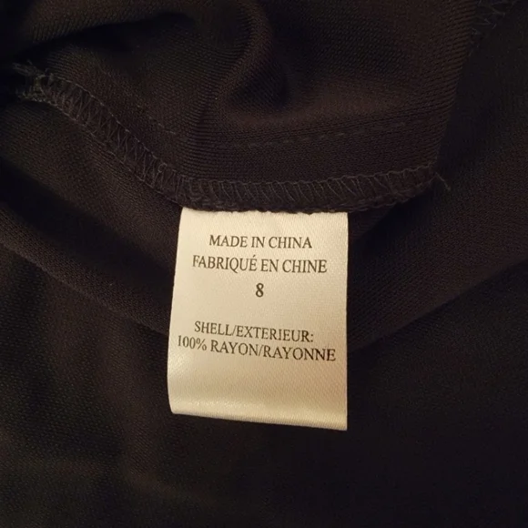 Theory Ivista Black Dress 3/4 Sleeves Size 8 NWT - Picture 10 of 14